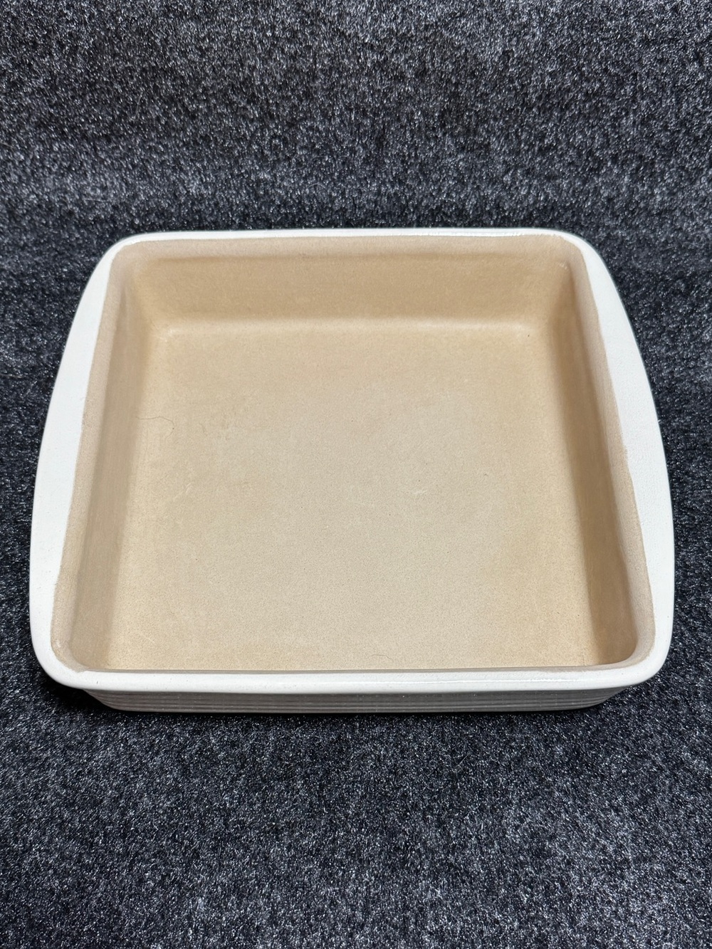 Pampered Chef Family Heritage Stoneware Square Baker Pan #1100 11 Inch